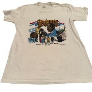 Vintage Martin Luther King Jr. T-Shirt - Hanes, Size Large